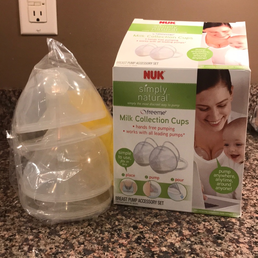 Nuk Simple Natural Milk Collection Cups